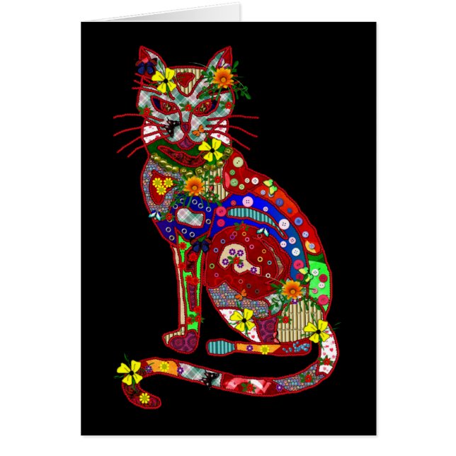 Kat patchwork (Voorkant)