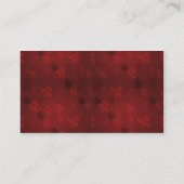 Kat patchwork visitekaartje (Achterkant)