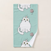 Kat patroon bad handdoek (Handdoek)