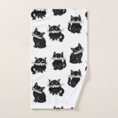 Kat patroon bad handdoek (Handdoek)