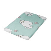 Kat patroon badmat (Gekanteld)