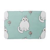 Kat patroon badmat (Voorkant)