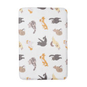 Kat patroon badmat (Voorkant Verticaal)