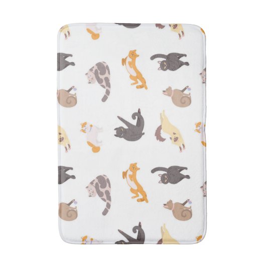 Kat patroon badmat (Voorkant Verticaal)