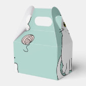 Kat patroon bedankdoosjes (Achterkant)