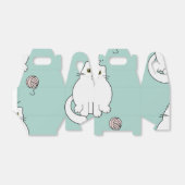 Kat patroon bedankdoosjes (Uitgevouwen)