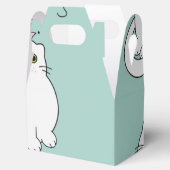 Kat patroon bedankdoosjes (Geopend)