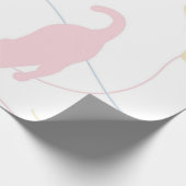 Kat patroon cadeaupapier (Hoek)