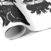 Kat patroon cadeaupapier (Rol Hoek)
