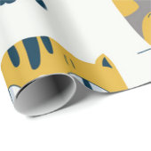 Kat patroon cadeaupapier (Rol Hoek)