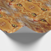 Kat patroon cadeaupapier (Hoek)