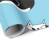 Kat patroon cadeaupapier (Rol Hoek)