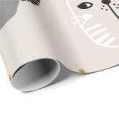 Kat patroon cadeaupapier (Rol Hoek)