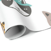 Kat patroon cadeaupapier (Rol Hoek)