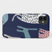 Kat patroon Case-Mate iPhone case (Achterkant (horizontaal))