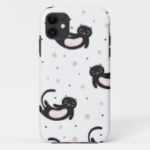 Kat patroon Case-Mate iPhone case (Achterkant)