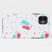 Kat patroon Case-Mate iPhone case (Achterkant (horizontaal))