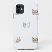 Kat patroon Case-Mate iPhone case (Achterkant)
