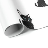 Kat patroon inpakpapier (Rol Hoek)