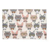 Kat Patroon Kussensloop (Voorkant-Links)