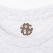 Kat patroon labels (Aangebracht)