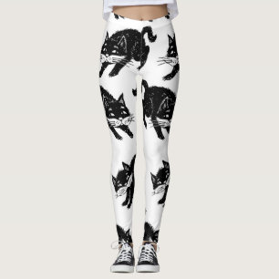 Kat patroon leggings