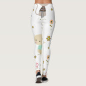Kat patroon leggings (Achterkant)