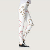 Kat patroon leggings (Rechts)