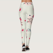 Kat patroon leggings (Achterkant)