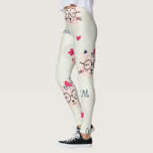 Kat patroon leggings (Links)