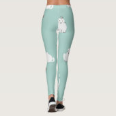 Kat patroon leggings (Achterkant)