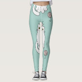 Kat patroon leggings (Voorkant)