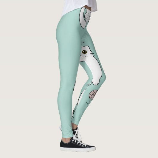 Kat patroon leggings (Rechts)