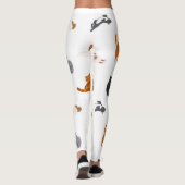 Kat patroon leggings (Achterkant)