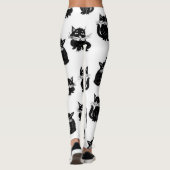 Kat patroon leggings (Achterkant)