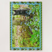 Kat Patroon Legpuzzel (Verticaal)