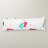 Kat patroon lichaamskussen (Achterkant)