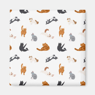 Kat patroon magneet