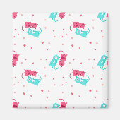 Kat patroon magneet (Voorkant)