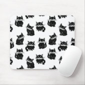 Kat patroon muismat (Met muis)