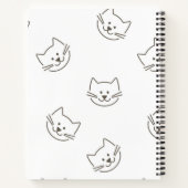 Kat patroon notitieboek (Achterkant)