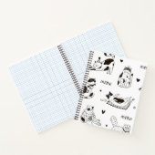 Kat patroon notitieboek (Binnen)