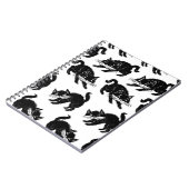 Kat patroon notitieboek (Linkerzijde)