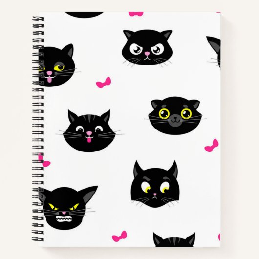 Kat patroon notitieboek (Voorkant)