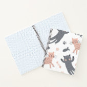 Kat patroon notitieboek (Binnen)