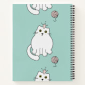 Kat patroon notitieboek (Achterkant)