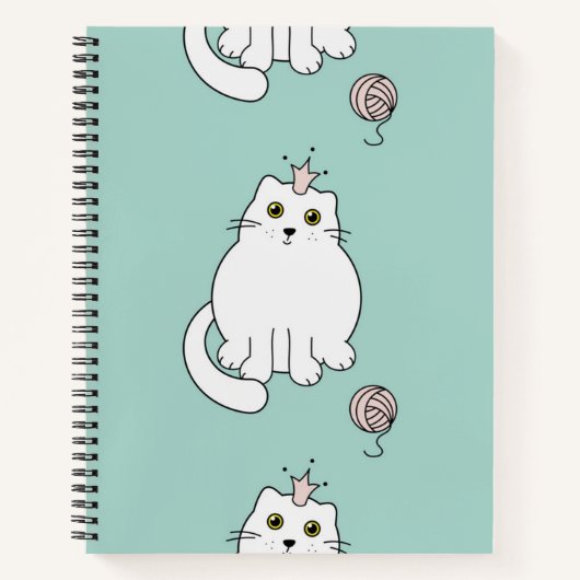 Kat patroon notitieboek (Voorkant)