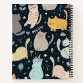 Kat patroon notitieboek (Achterkant)