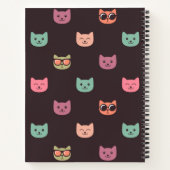 Kat patroon notitieboek (Achterkant)