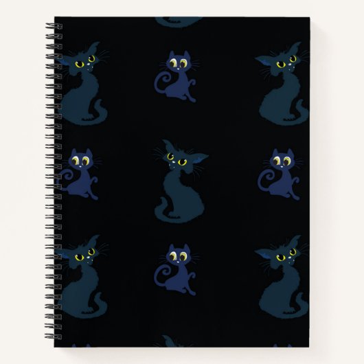 Kat patroon notitieboek (Voorkant)